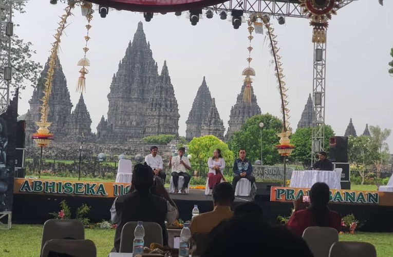 Panitia Abhiseka 2024 gelar sarasehan Pinandita di Candi Prambanan