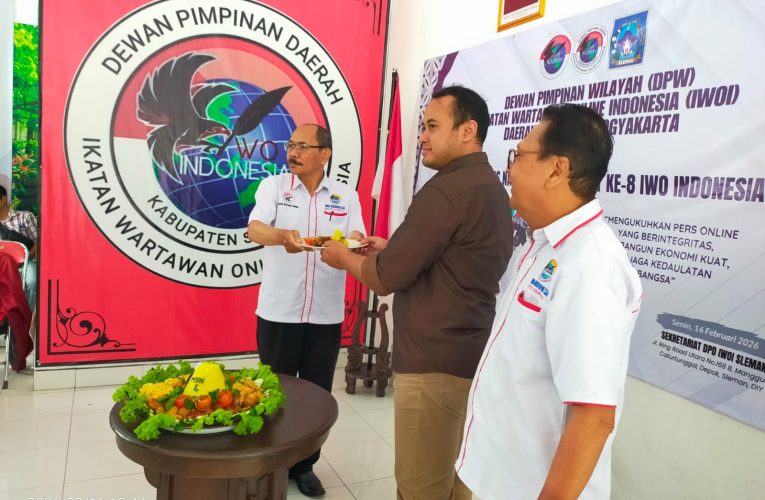 Rayakan HPN 2026 dan Sewindu IWO Indonesia, Sleman Perkuat Sinergi Pers Berintegritas