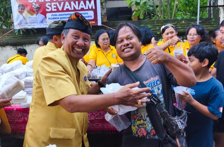 Saka Bhoga Sevanam: Serentak se-Indonesia, Panitia Nyepi DIY Tebar Pesan Toleransi di Pura Jagatnatha Banguntapan