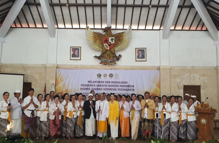 PELANTIKAN PENGURUS SARATHI BANTEN INDONESIA KORWIL DAERAH ISTIMEWA YOGYAKARTA